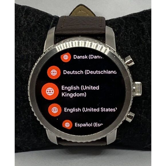 Fossil Gen 3 Authentic Genuine Smart Watch Custom Band FTW4003 LT184 - Picture 3 of 12